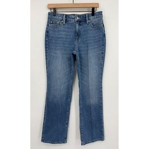 Talbots Jeans Womens 4 Petite Blue Barely Bootcut Medium Wash Denim Pants